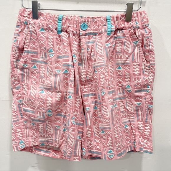 Tipsy Elves Printed Shorts Pink Size Medium - Picture 1 of 8
